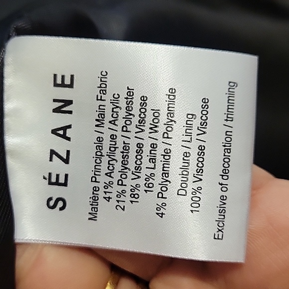 Sezane Alicia Coat - Picture 10 of 12